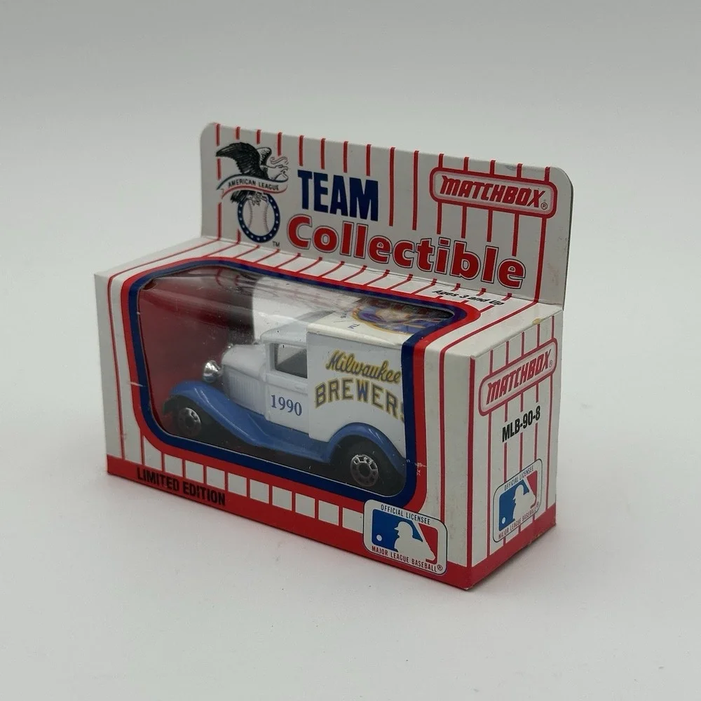1990-91 Matchbox Team Collectibles Milwaukee Brewers Lot 9 Cars NIB
